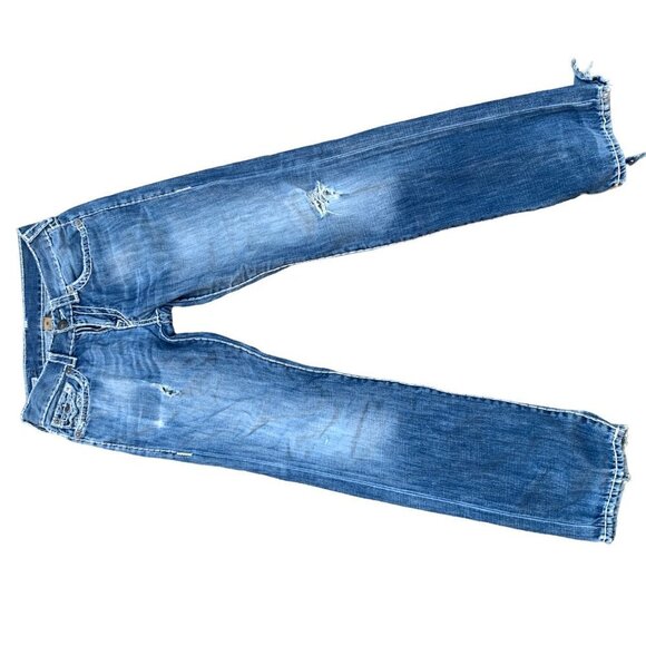 True Religion Jeans Size 30 RICKY SUPER T Blue - Picture 8 of 9